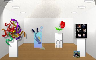 The IF Art Gallery east wing.